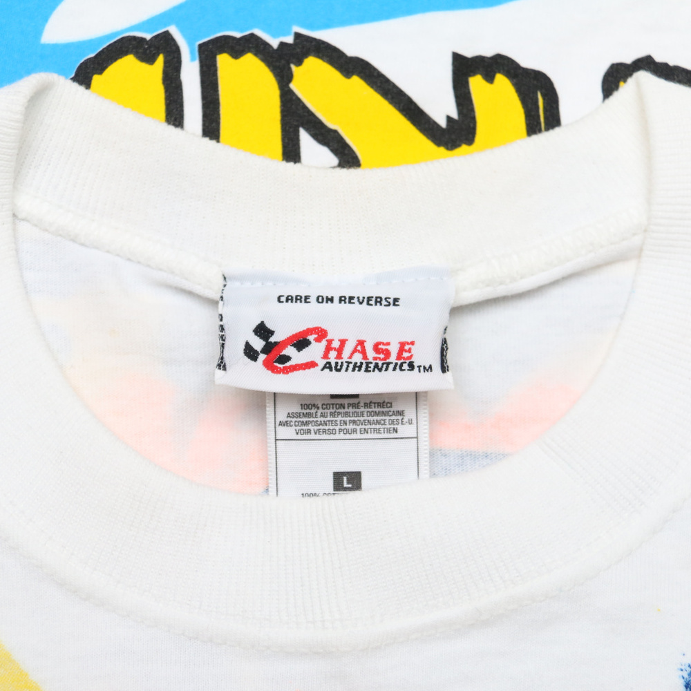 90's RICKY RUDD #10 Tide Racing All-Over-Print Tee - Picture 3 of 7